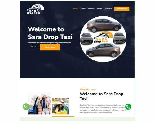 Maaya Taxi Vellore Web Portal